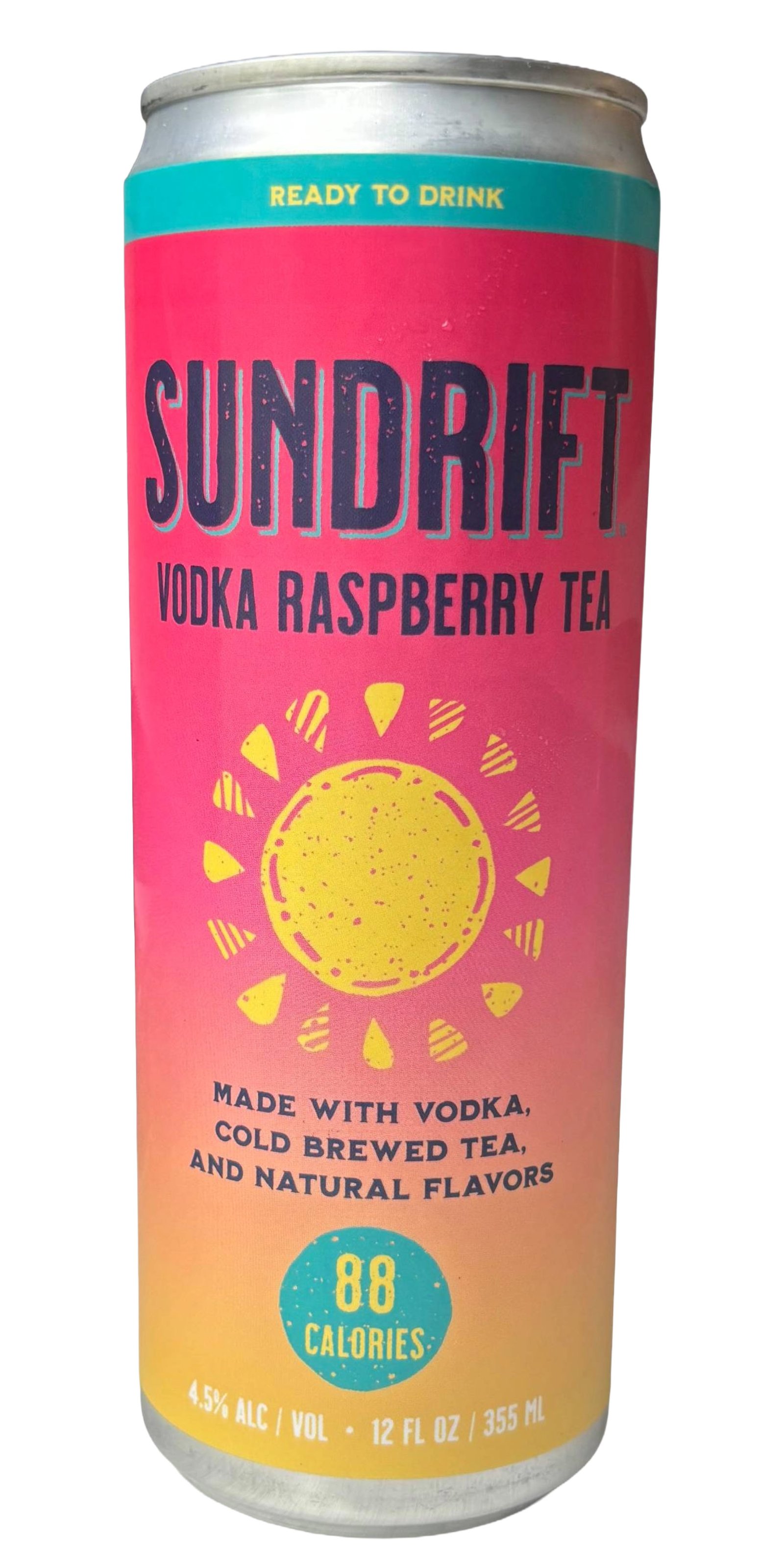 Vodka Raspberry Tea Can